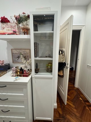 Librería Billy/Oxberg Cristal Ikea