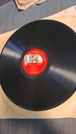 Disco de Gramófono 78 rpm - Miguel Fleta una cara