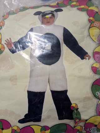 Disfraz de Oso Panda Halloween 5-6 años