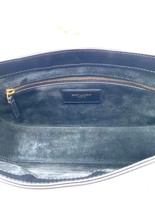 Bolso de hombro Saint Laurent negro