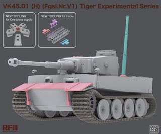 Maqueta VK45.01(H) Tiger Experimental RFM 1/35