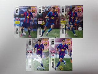 Lote 5 Cromos Barça Megacracks 26-27