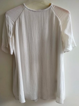 Blusa plisada Massimo Dutti Talla 38