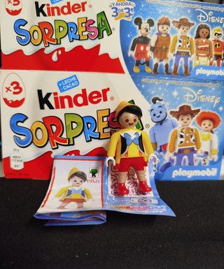 Figura Pinocho Kinder Sorpresa Disney Playmobil