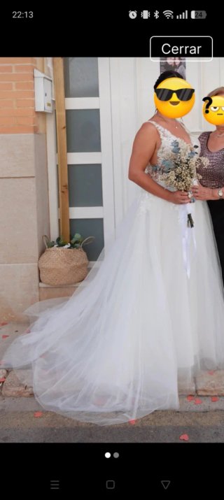 Traje de Novia Blanco