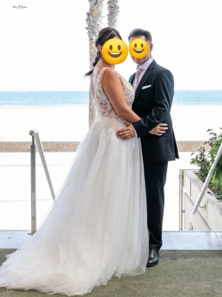Traje de Novia Blanco