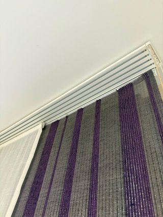 Paneles Japoneses Morado y Blanco