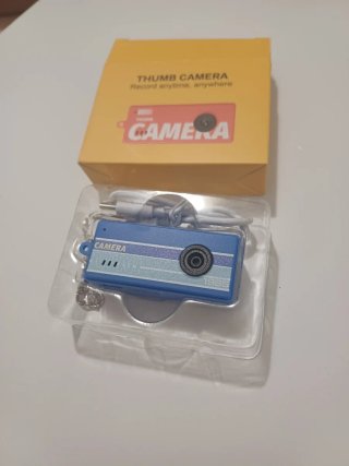 Mini Thumb Camera Portachiavi Retro