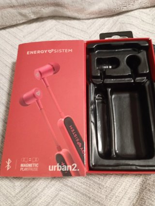Cascos inalámbricos rosas