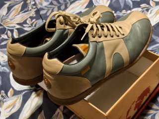 Zapatos Camper T47 Verde/Beige