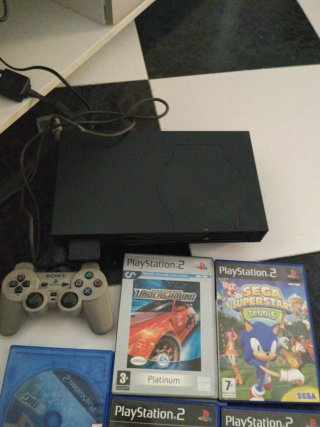 Consola PlayStation 2 PS2 Negra