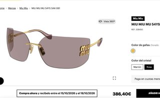 Gafas de sol Miu Miu
