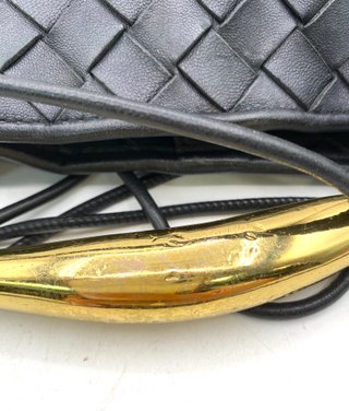 Bolso Bottega Veneta Mini Sardine Negro