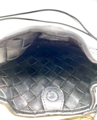 Bolso Bottega Veneta Mini Sardine Negro