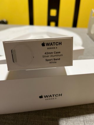 Apple Watch 3 42mm Plata