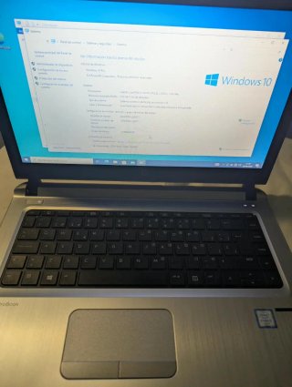 Portátil HP Core i5 6ª Gen Plata