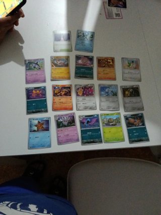 Lote de 17 Cartas Pokémon Japonesas