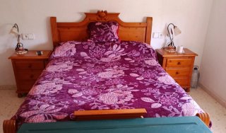 Cabezal de cama madera