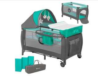 lionelo Sven Plus Cuna de Viaje para bebés 0-36M