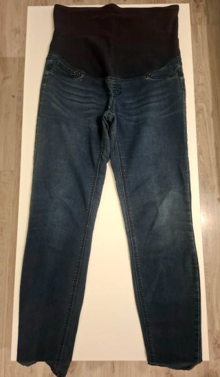 Pantalones vaqueros premamá azules