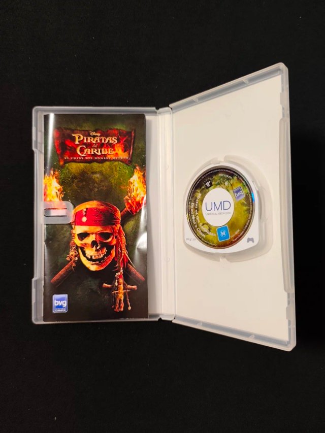 Piratas del Caribe El Cofre del Hombre Muerto. PSP