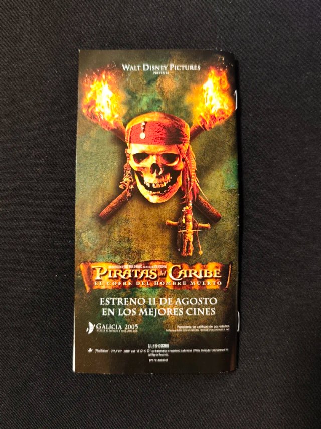 Piratas del Caribe El Cofre del Hombre Muerto. PSP