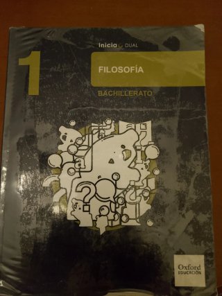 Libro filosofía 1 de bachillerato