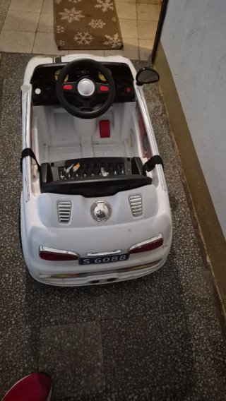 Coche infantil blanco