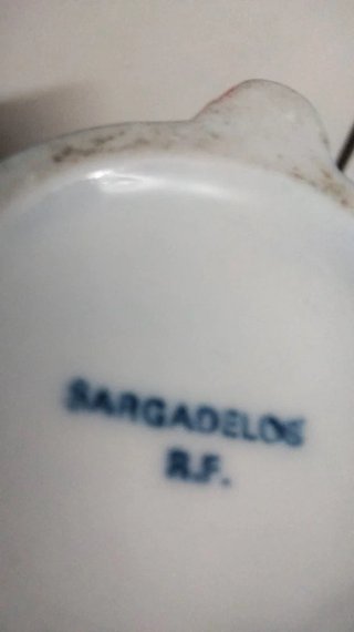 Figura Botella Apóstol Santiago Sargadelos