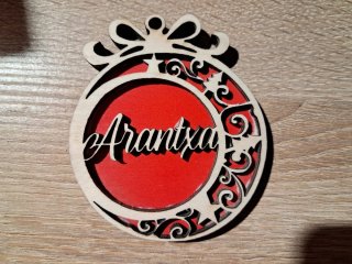 Bolas de Navidad de Madera Personalizadas