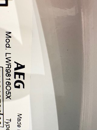 Lavadora-Secadora AEG LWR9816O5X  9000 Series