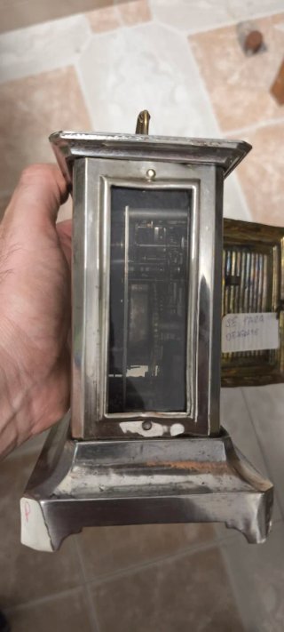 Reloj de Carruaje Antiguo .