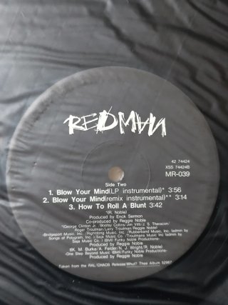 Vinilo Rap Redman - Blow Your Mind 12" 1992