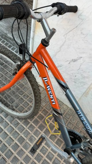 Bicicleta JL-Wenti MTB 650-JL Naranja/Gris
