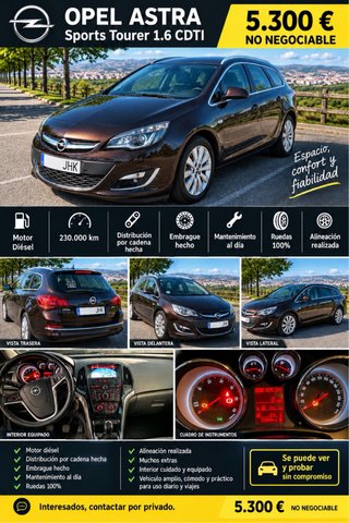 Opel Astra 2015