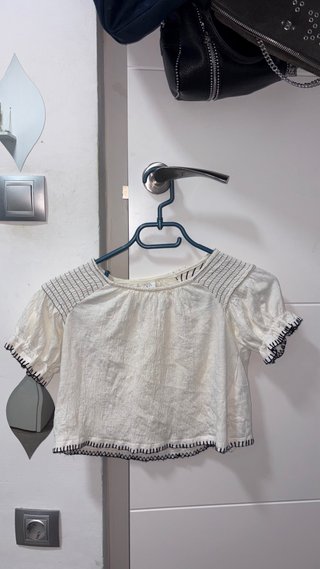 Camiseta Zara Blanca