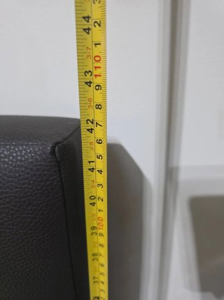 Cabecero de Cama en Cuero Marrón