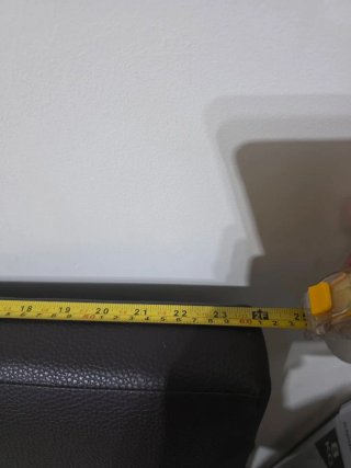 Cabecero de Cama en Cuero Marrón