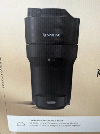 Cafetera Nespresso Vertuo Pop y Aeroccino