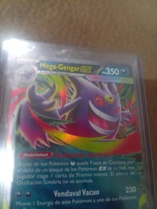 Carta Pokémon Mega-Gengar EX