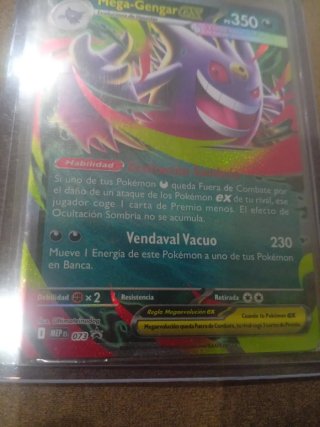 Carta Pokémon Mega-Gengar EX