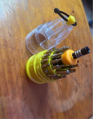 Kit destornillador con puntas