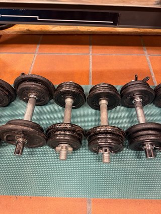 Set de Mancuernas Ajustables juntas o por separa