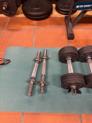 Set de Mancuernas Ajustables juntas o por separa