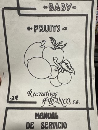 Tragaperras Baby Fruits (Pajaritos)