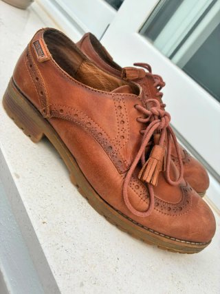 Zapatos Pikolinos Piel Marrones