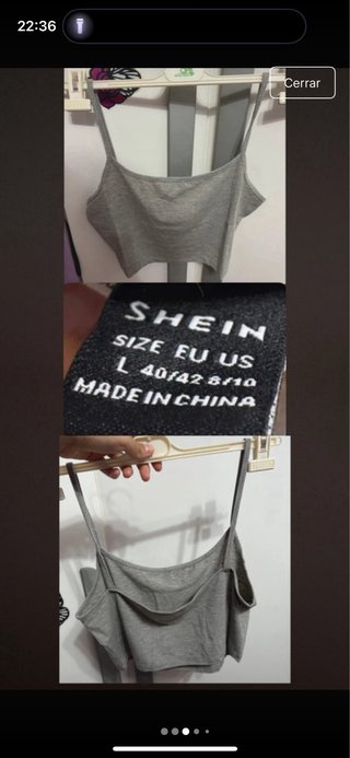 Pack de 5 tops variados