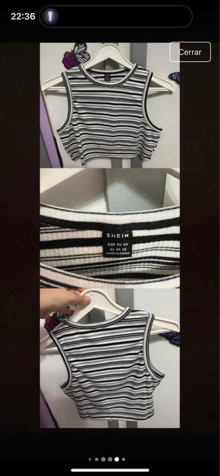 Pack de 5 tops variados
