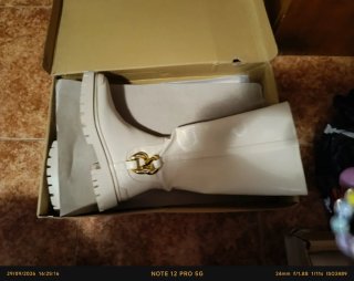Botas Altas Blancas Talla 39