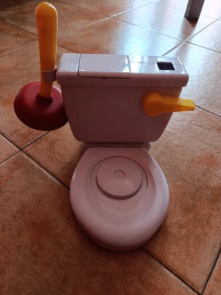 Juego de Inodoro de Juguete